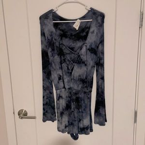 Tie dye romper